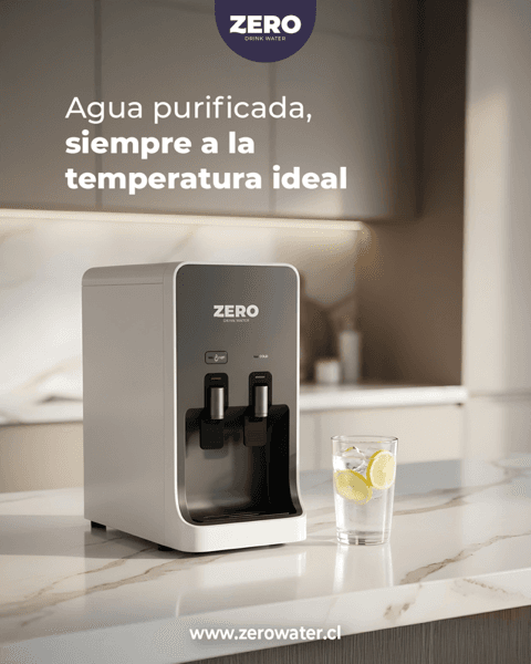 Zero Water — Purificador de agua premium | Muller y Pérez Diseño producto Zero Water purificador de agua premium Chile - Muller y Pérez marketing digital